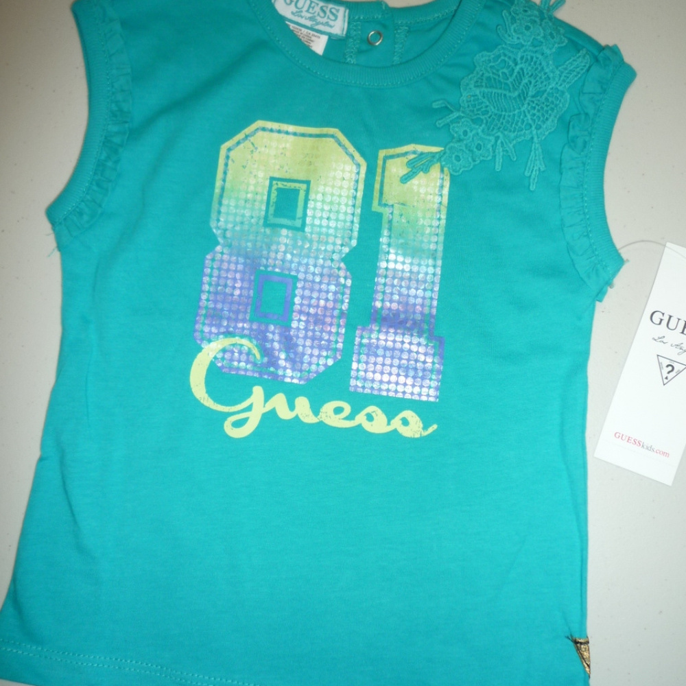🌼2/$15🌼 Guess Kids Baby Girl Top, sz 18M, 24M
